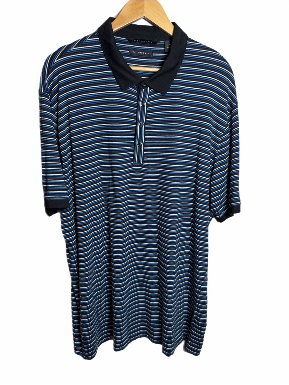 Sean John Short Sleeve Polo Men’s Size 3XL Tailored Fit